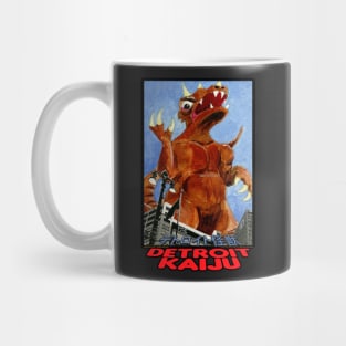 Torgorro in the City - Pete Coe's Detroit Kaiju series Mug